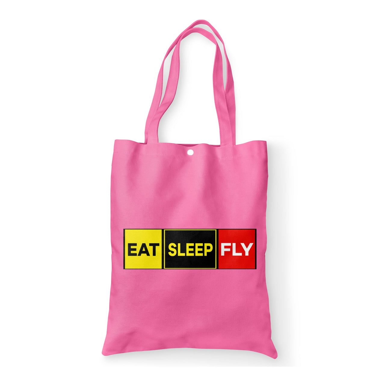 Eat Sleep Fly (Colourful) Designed Tote Bags