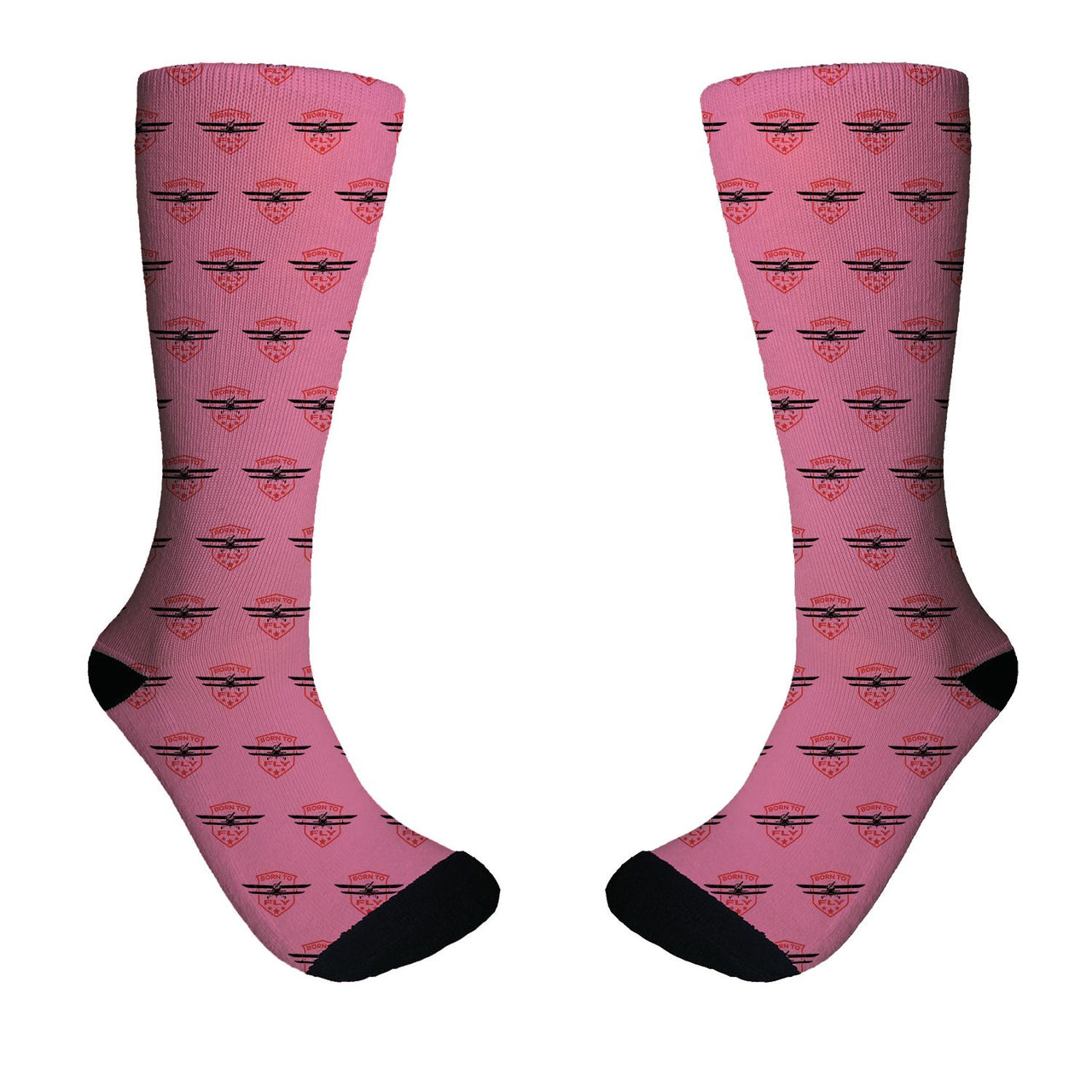 Super Born To Fly Designed Socks