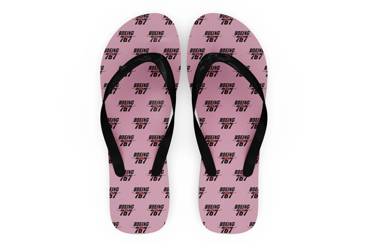 Amazing Boeing 767 Designed Slippers (Flip Flops)