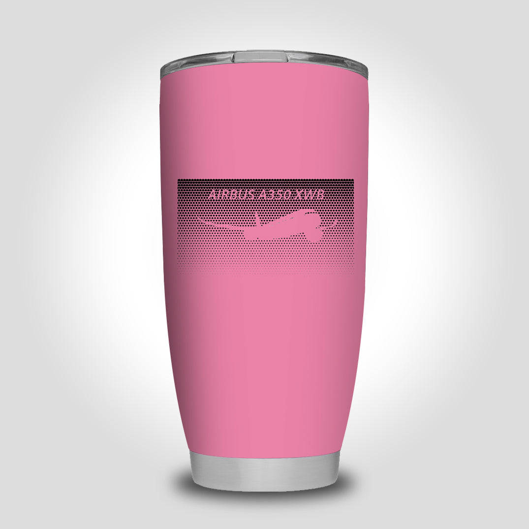 Airbus A350XWB & Dots Designed Tumbler Travel Mugs