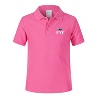 Thumbnail for The McDonnell Douglas F15 Designed Children Polo T-Shirts