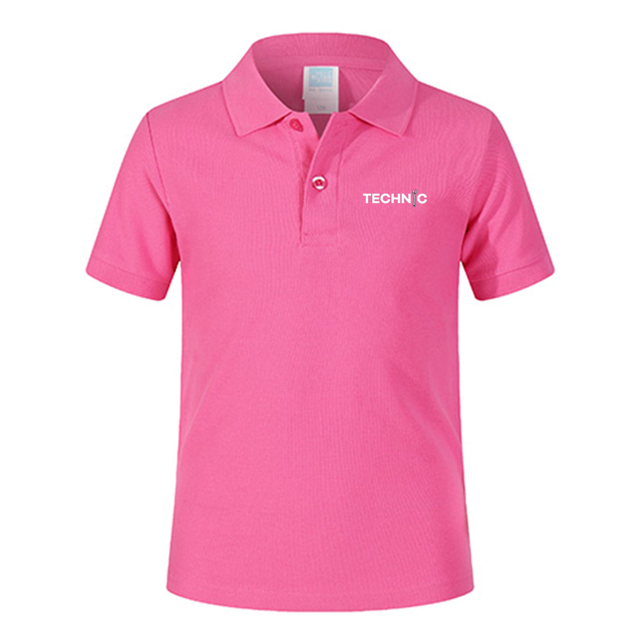 Technic Designed Children Polo T-Shirts