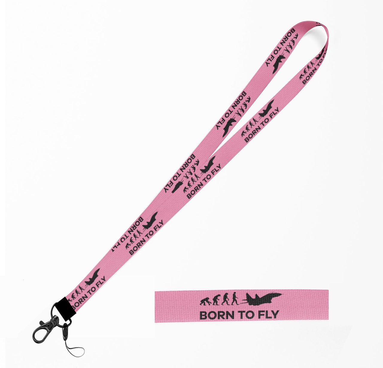 Born To Fly Military Designed Lanyard & ID Holders