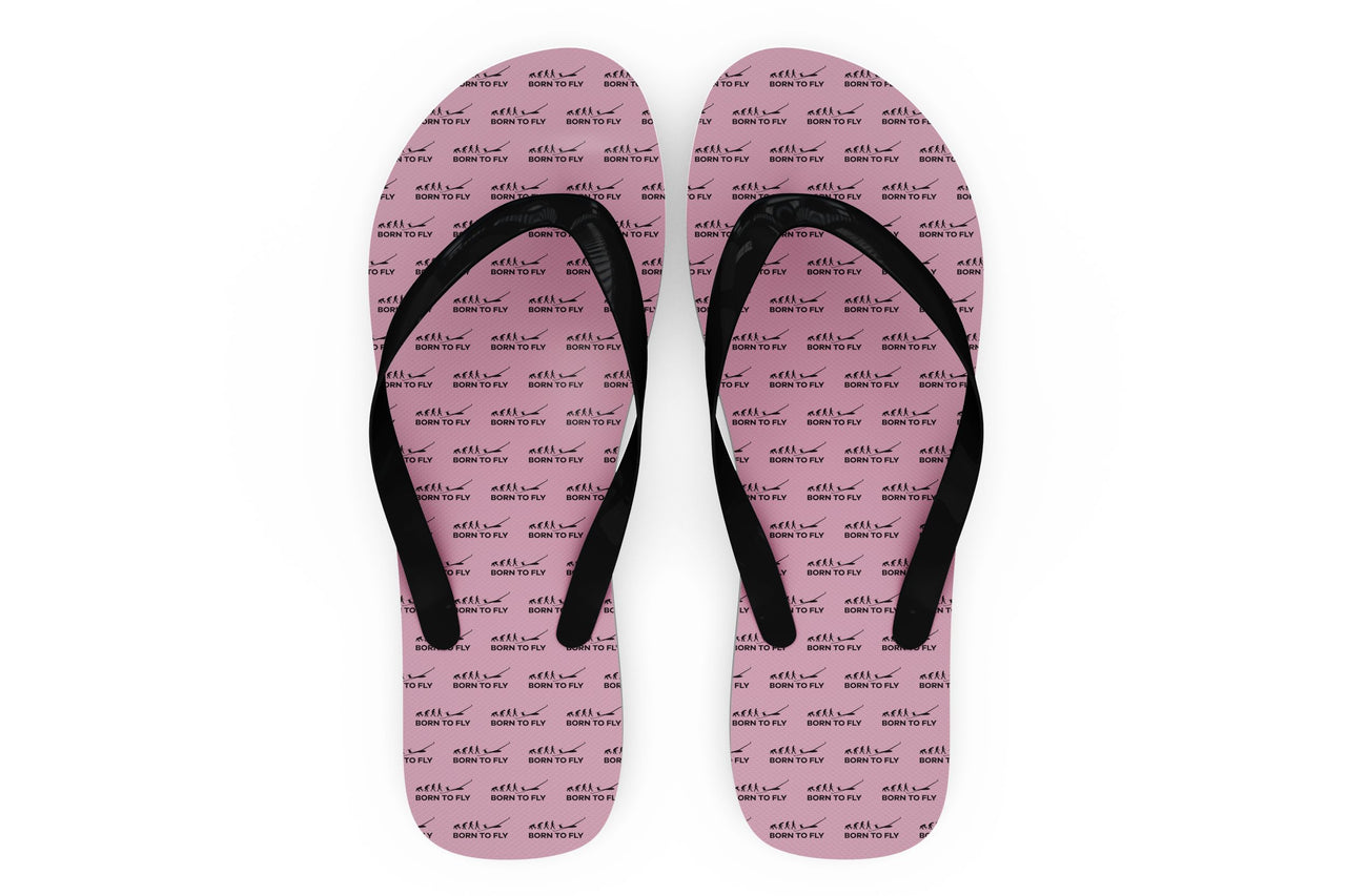 Born To Fly Glider Designed Slippers (Flip Flops)