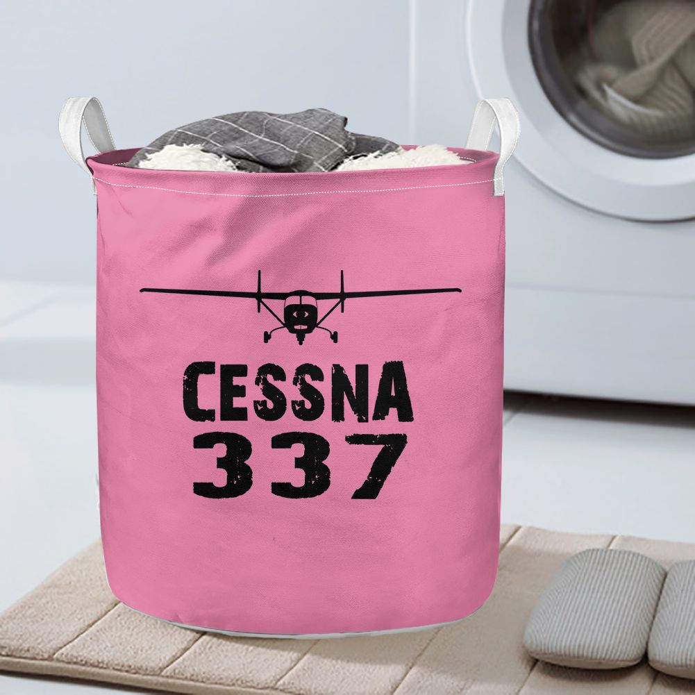 Cessna 337 & Plane Designed Laundry Baskets