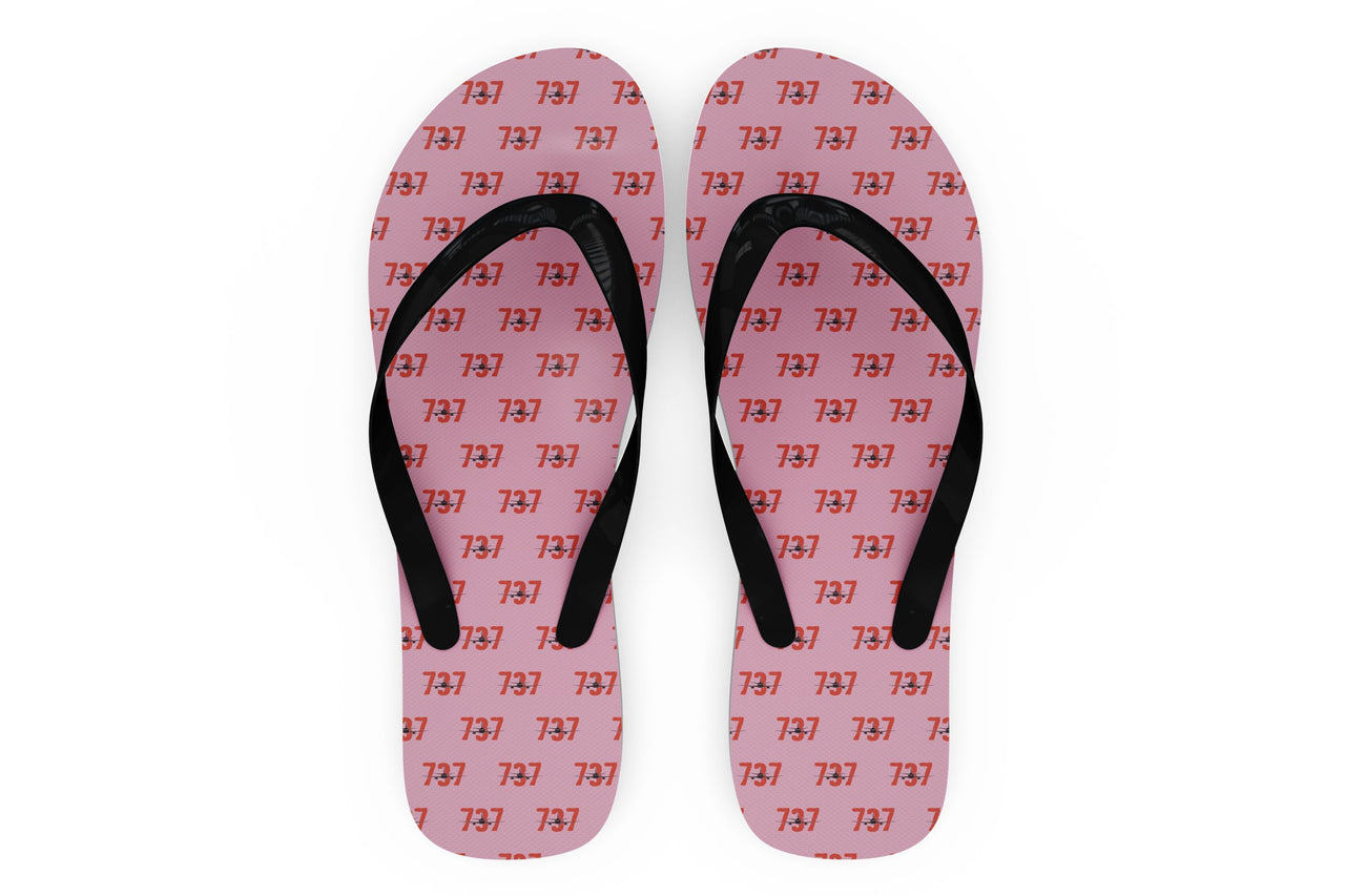 Boeing 737 Designed Designed Slippers (Flip Flops)