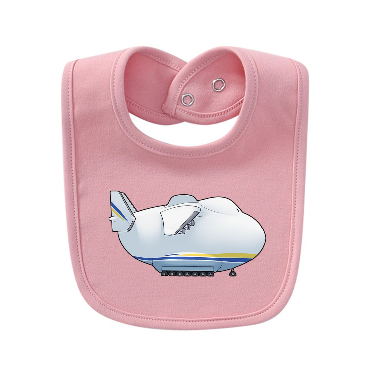 Antonov 225 Side Profile Designed Baby Saliva & Feeding Towels