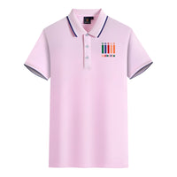 Thumbnail for Colourful Cabin Crew Designed Stylish Polo T-Shirts