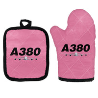 Thumbnail for Super Airbus A380 Designed Kitchen Glove & Holder