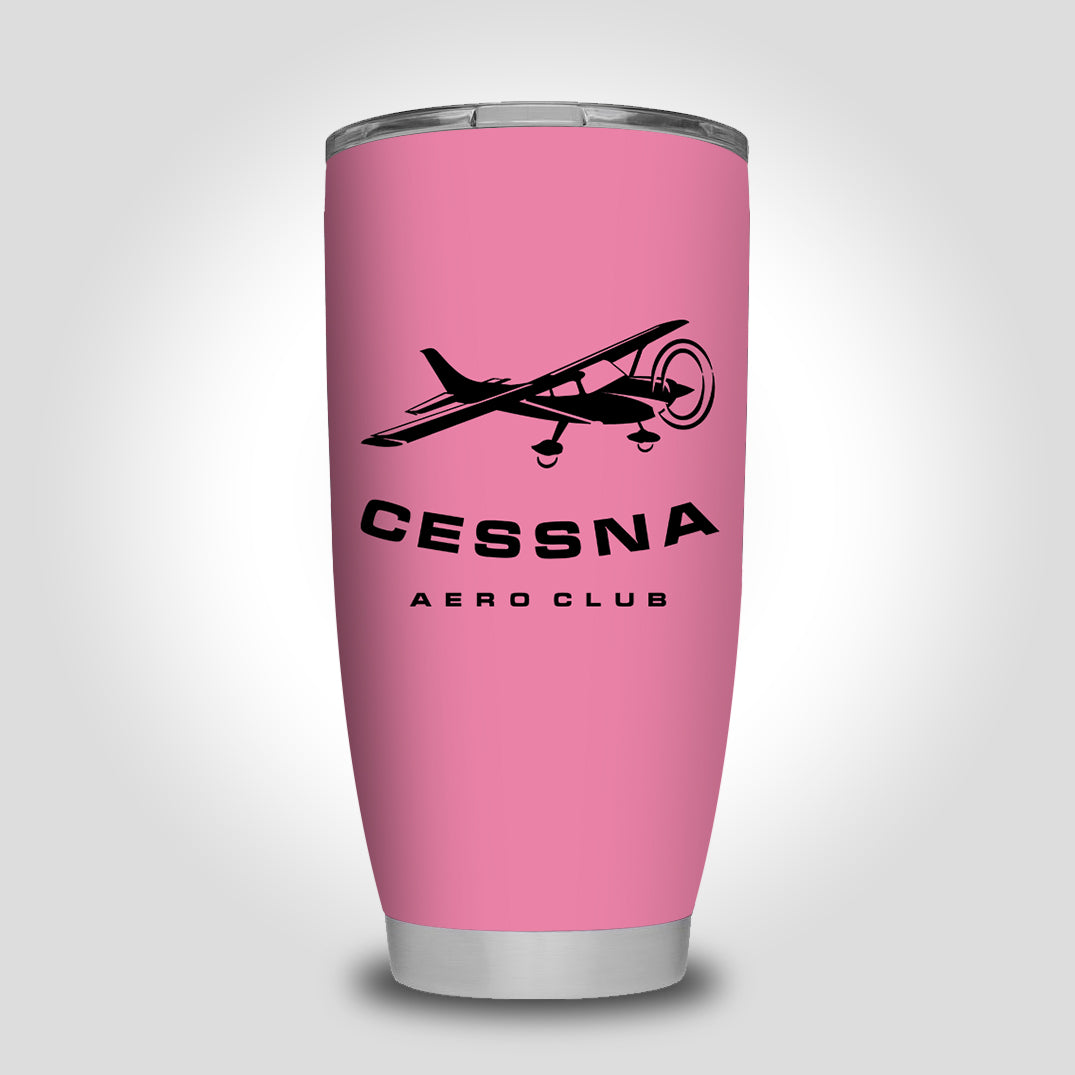 Cessna Aeroclub Designed Tumbler Travel Mugs