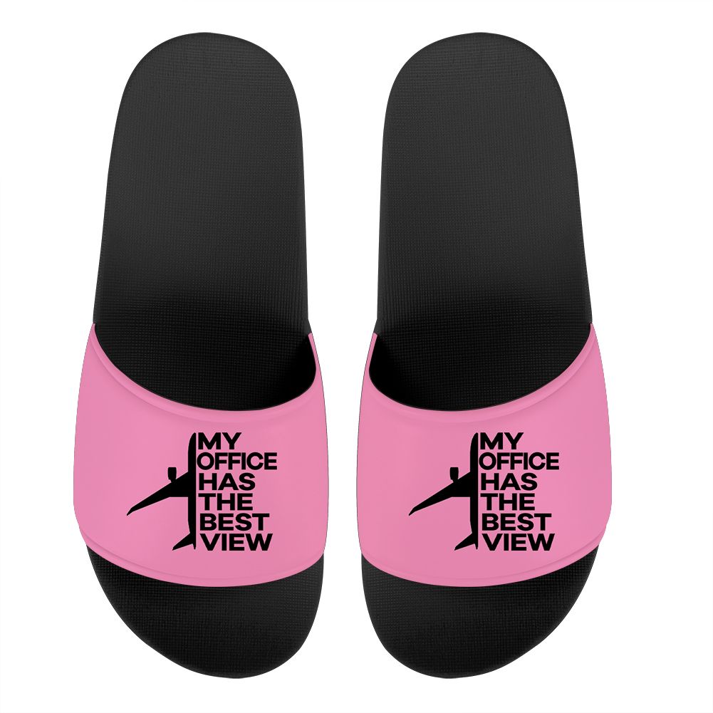 My Office Has The Best View Designed Sport Slippers