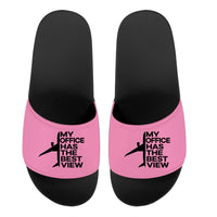 Thumbnail for My Office Has The Best View Designed Sport Slippers