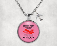 Thumbnail for If You're Cool You're Probably a Pilot Designed Necklaces