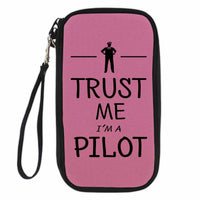 Thumbnail for Trust Me I'm a Pilot Designed Travel Cases & Wallets
