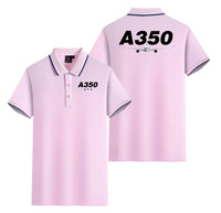 Thumbnail for Super Airbus A350 Designed Stylish Polo T-Shirts (Double-Side)