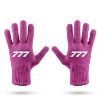 Thumbnail for 777 Flat Text Designed Gloves