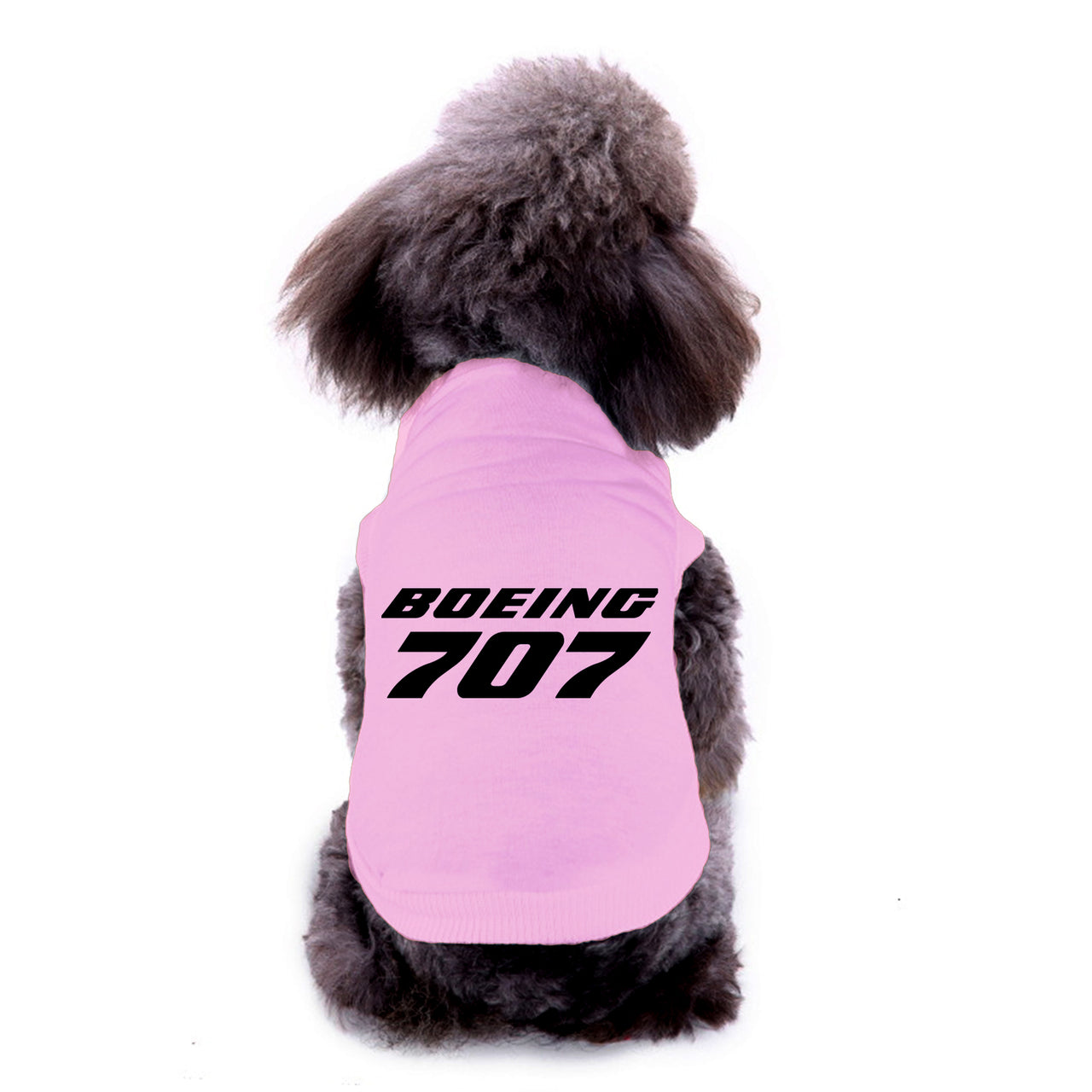 Boeing 707 & Text Designed Dog Pet Vests