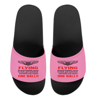 Thumbnail for Flying One Ball Designed Sport Slippers