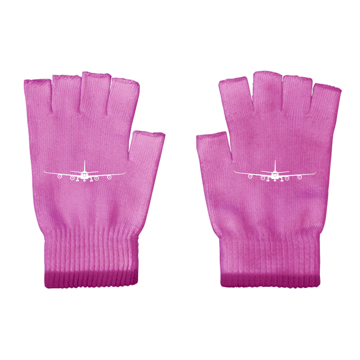 Airbus A340 Silhouette Designed Cut Gloves