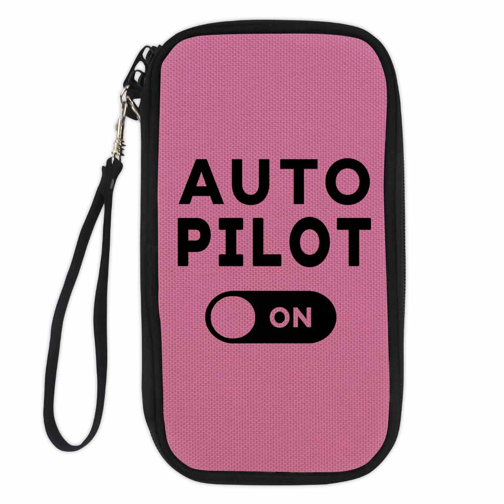Auto Pilot ON Designed Travel Cases & Wallets