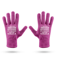 Thumbnail for I am an Awesome Boyfriend Designed Gloves
