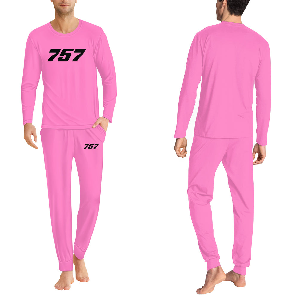 757 Flat Text Designed Men Pijamas