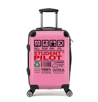 Thumbnail for Student Pilot Label Designed Cabin Size Luggages