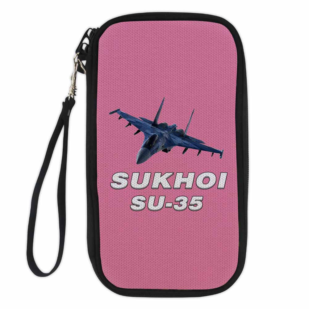 The Sukhoi SU-35 Designed Travel Cases & Wallets
