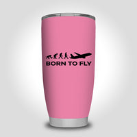 Thumbnail for Born To Fly Designed Tumbler Travel Mugs