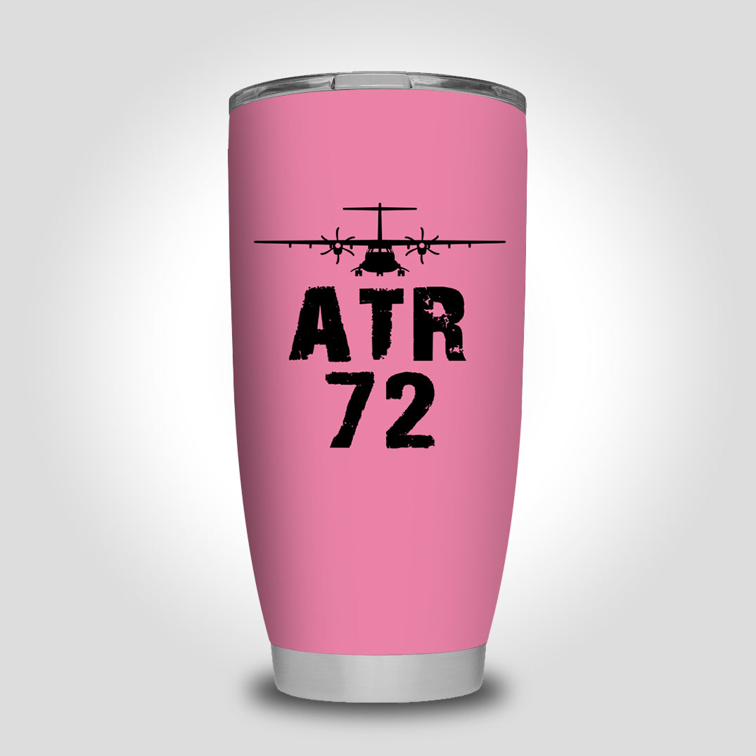 ATR-72 & Plane Designed Tumbler Travel Mugs