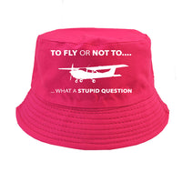 Thumbnail for To Fly or Not To What a Stupid Question Designed Summer & Stylish Hats