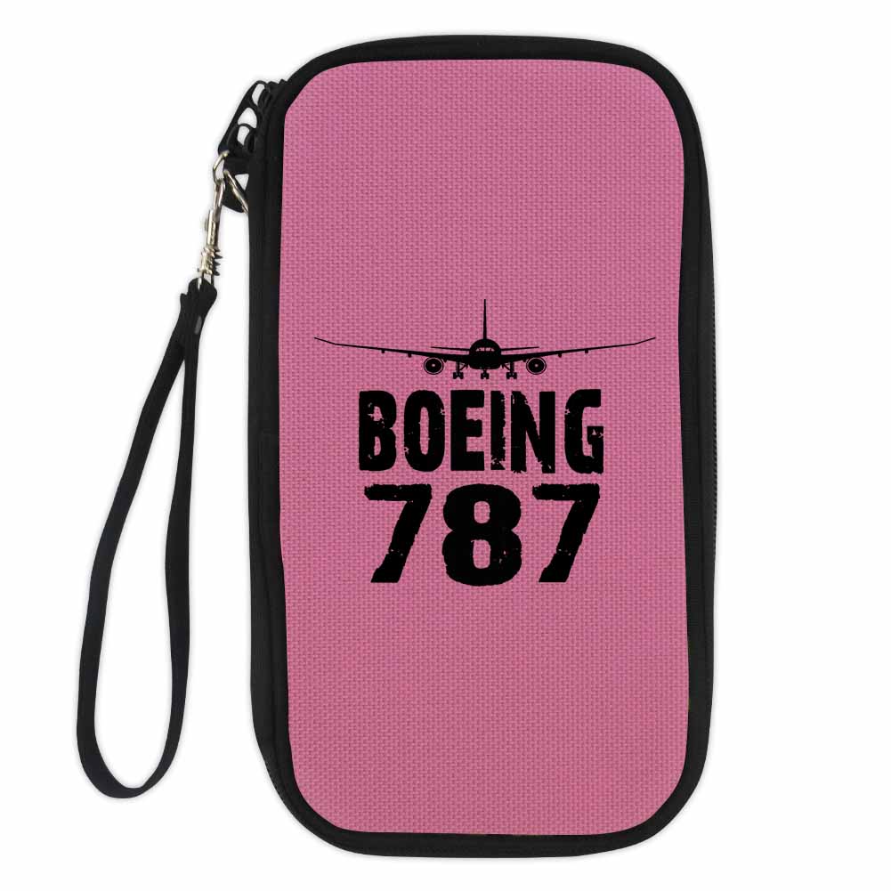 Boeing 787 & Plane Designed Travel Cases & Wallets