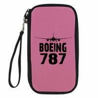 Thumbnail for Boeing 787 & Plane Designed Travel Cases & Wallets