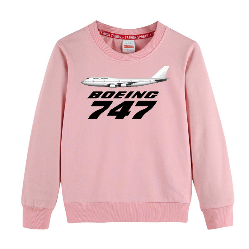The Boeing 747 Designed "CHILDREN" Sweatshirts