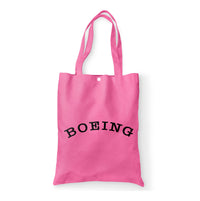Thumbnail for Special BOEING Text Designed Tote Bags