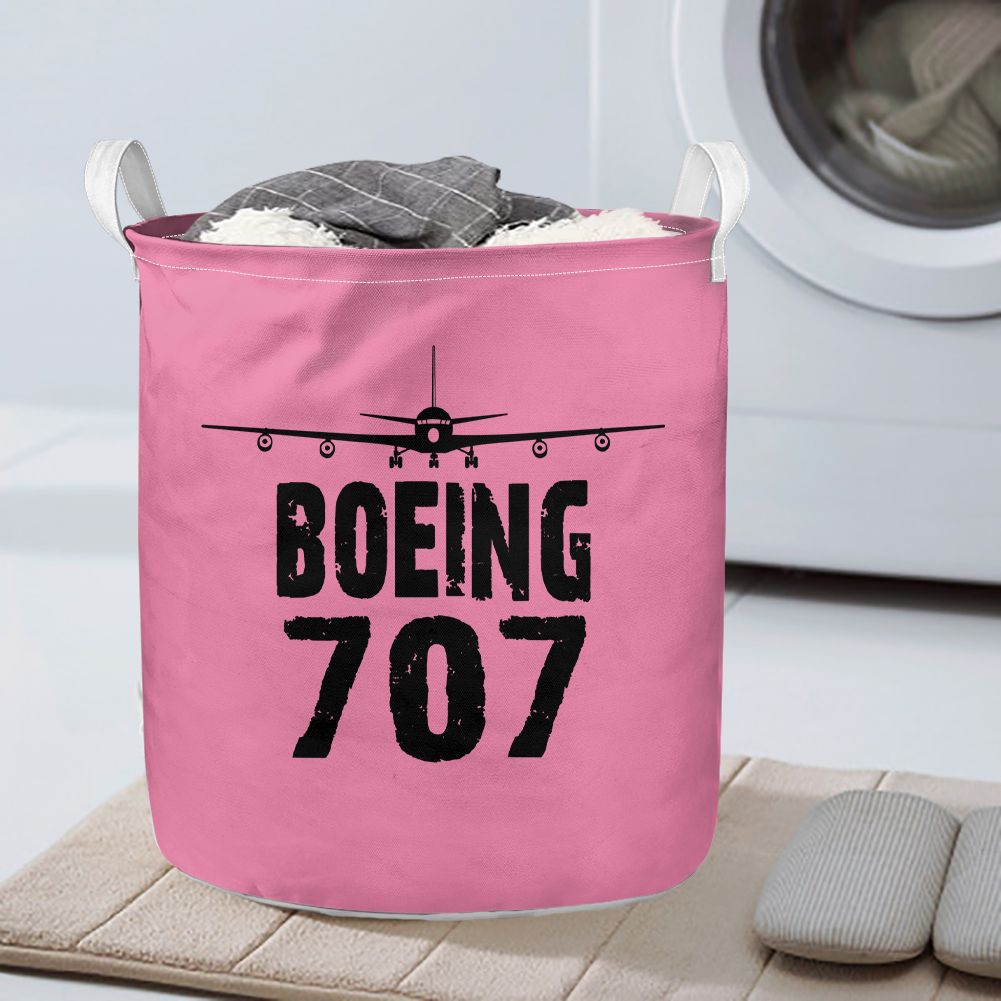 Boeing 707 & Plane Designed Laundry Baskets