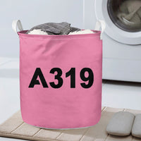 Thumbnail for A319 Flat Text Designed Laundry Baskets