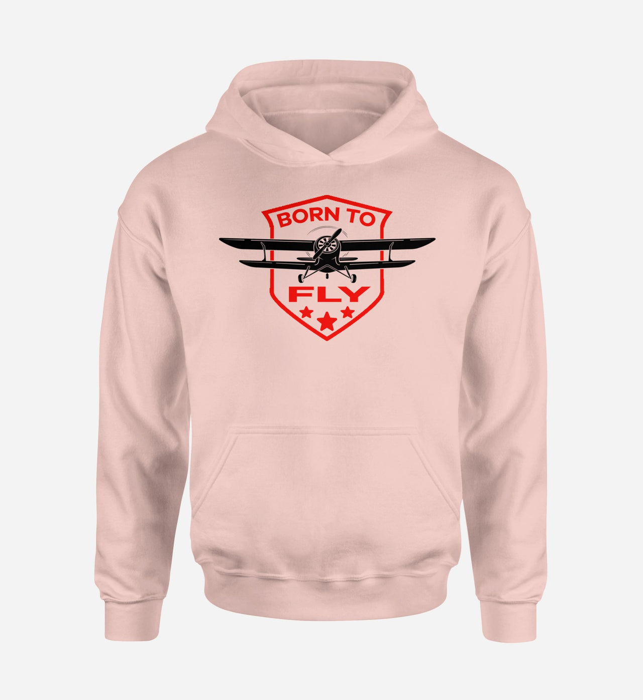 Born To Fly Designed Designed Hoodies