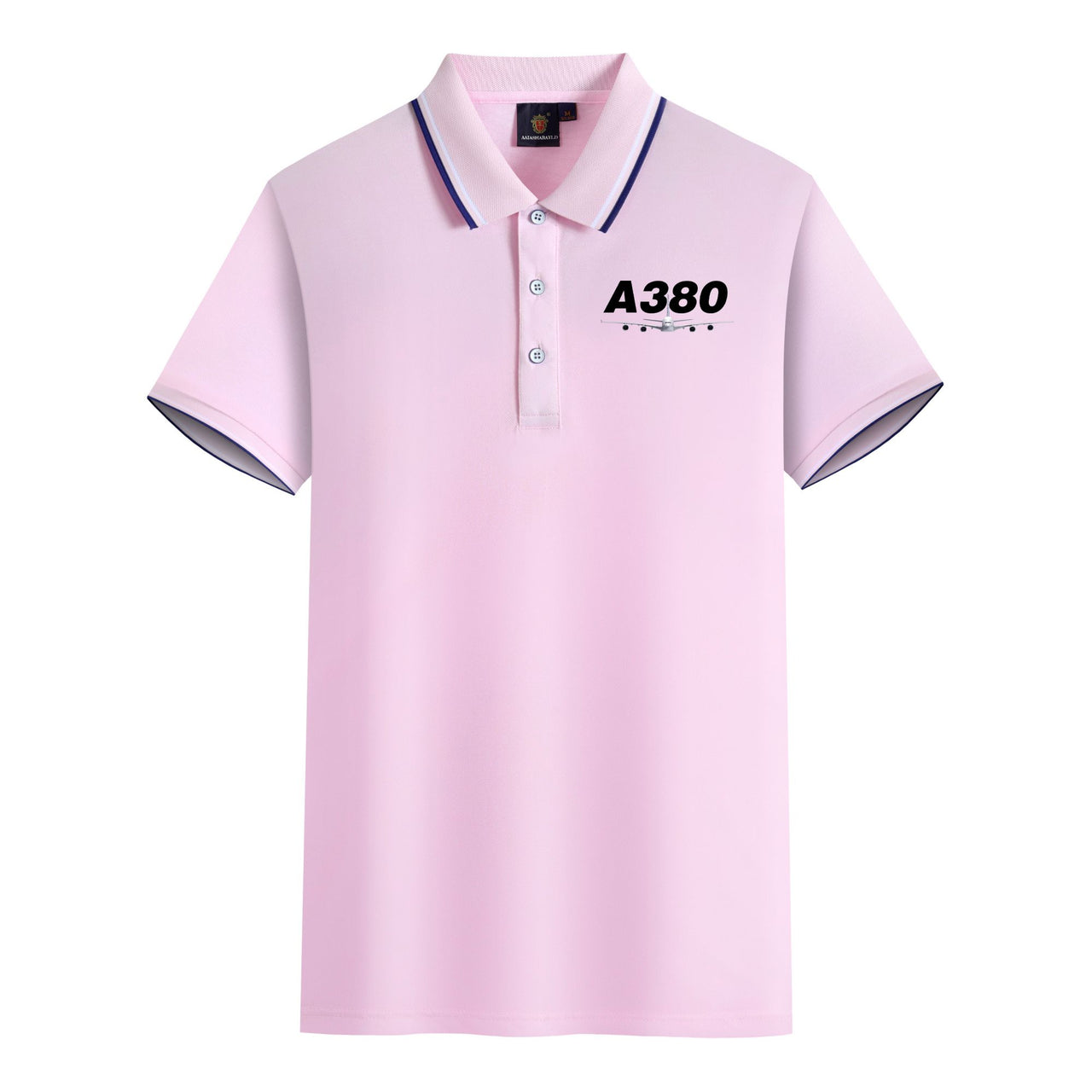 Super Airbus A380 Designed Stylish Polo T-Shirts