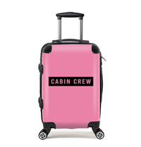 Thumbnail for Cabin Crew Text Designed Cabin Size Luggages