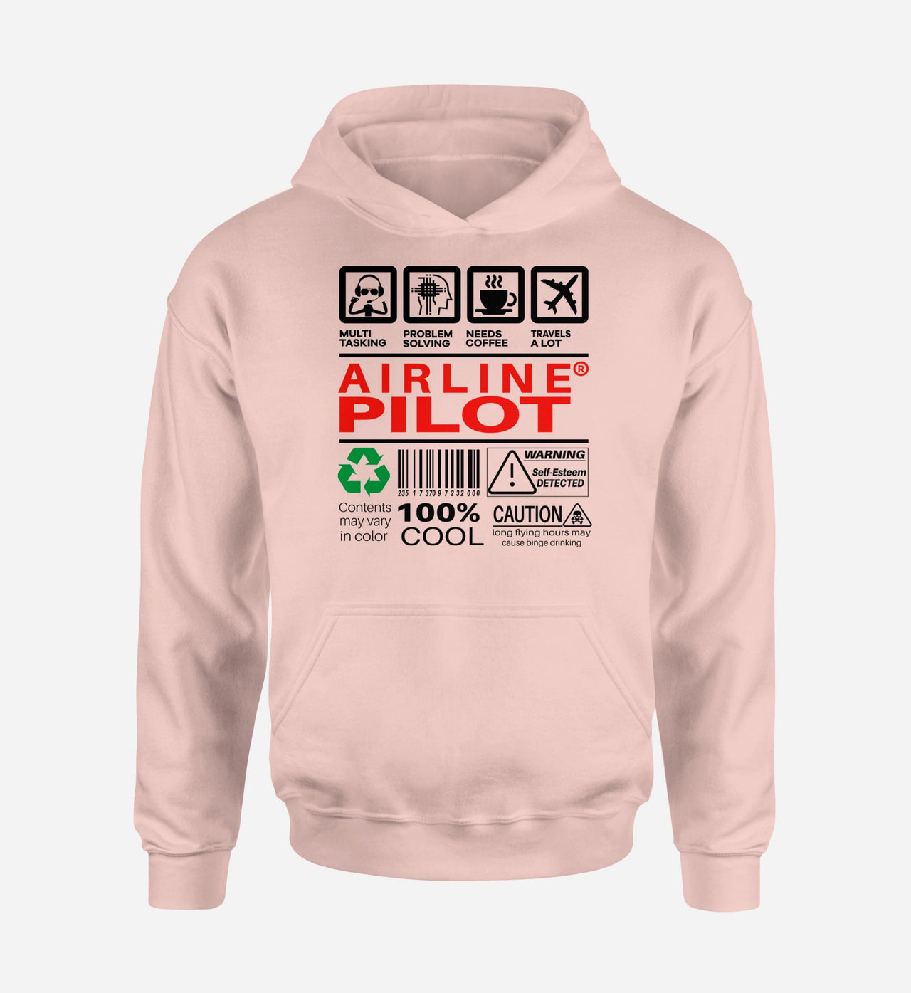 Airline Pilot Label Designed Hoodies