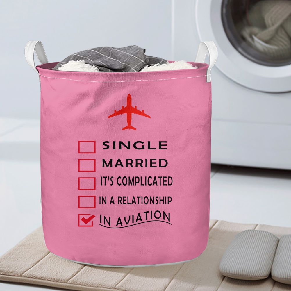 In Aviation Designed Laundry Baskets