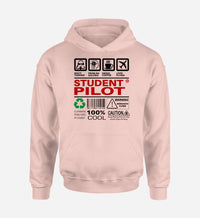 Thumbnail for Student Pilot Label Designed Hoodies