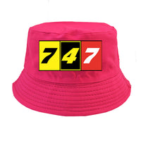 Thumbnail for Flat Colourful 747 Designed Summer & Stylish Hats