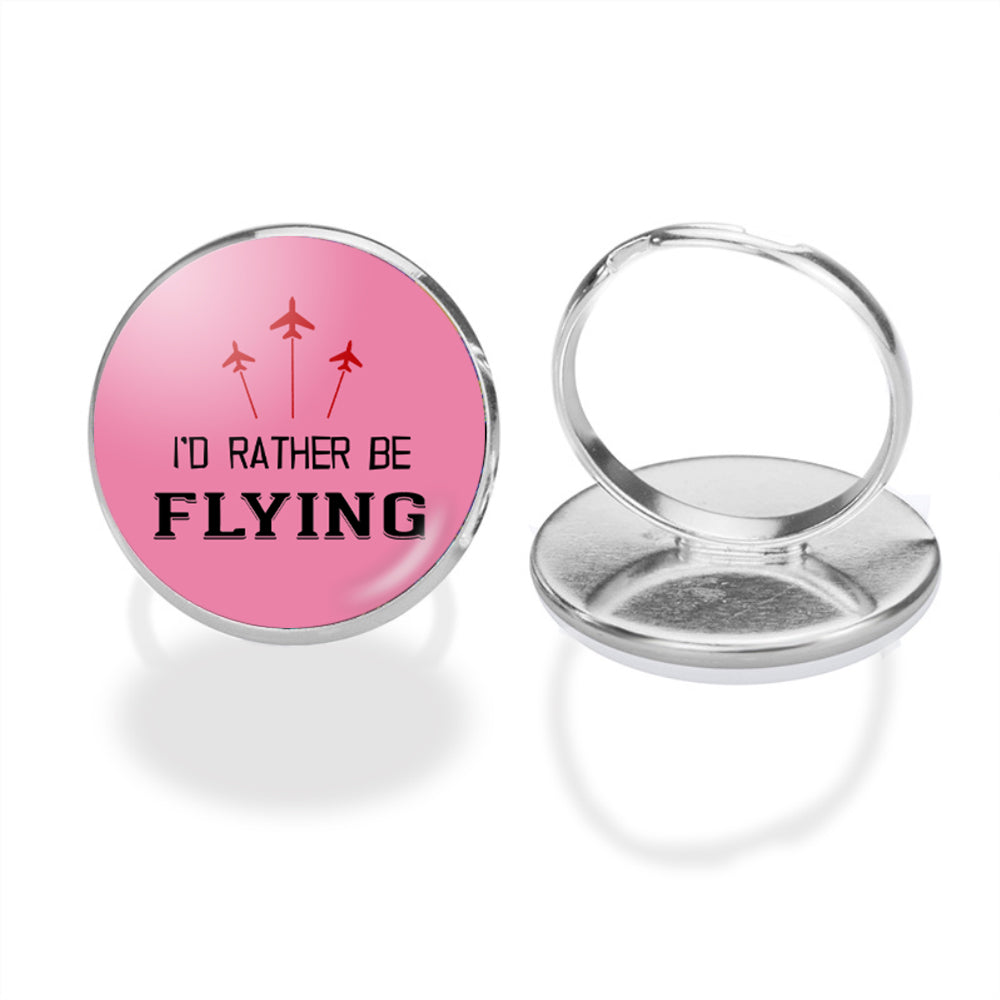 I'D Rather Be Flying Designed Rings