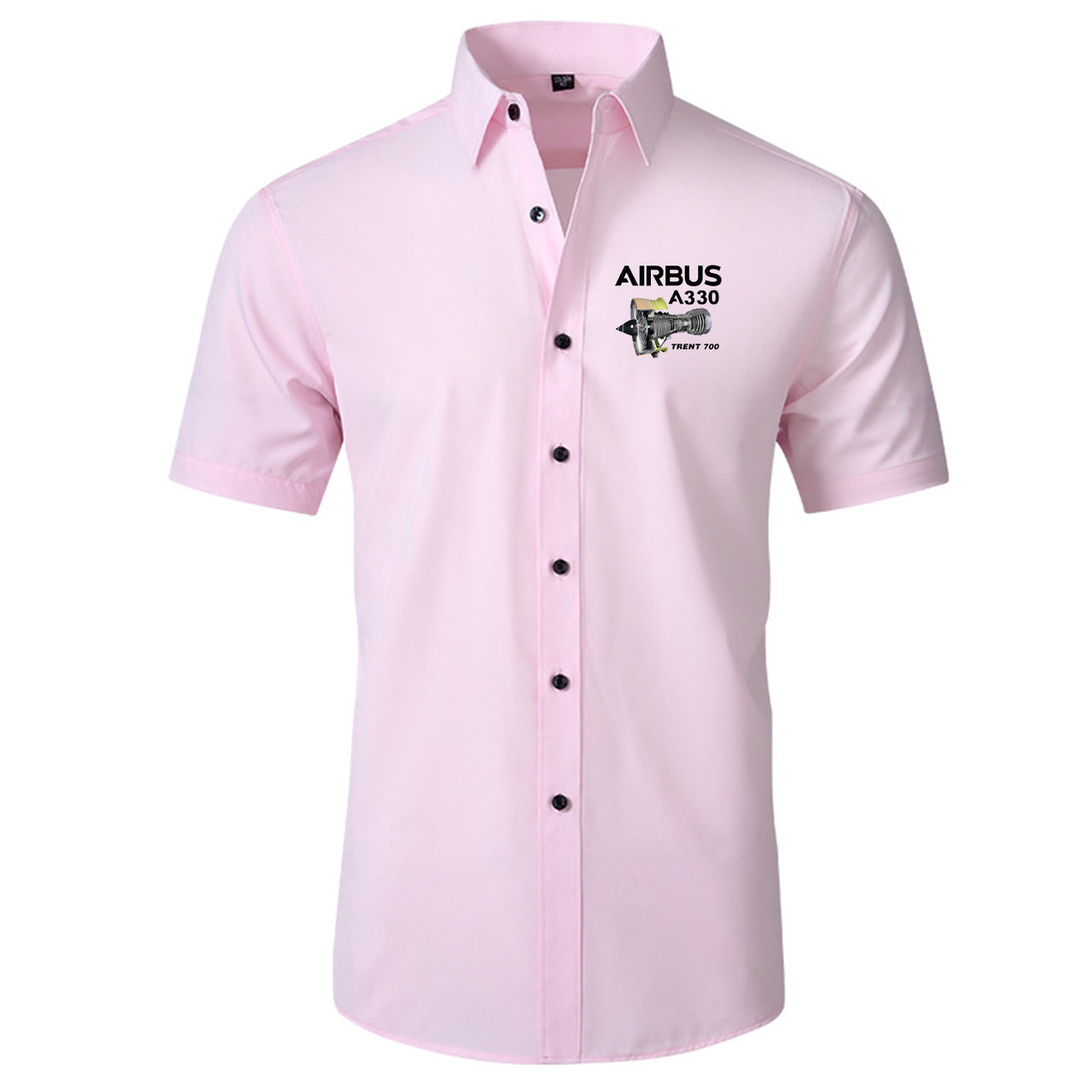 Airbus A330 & Trent 700 Engine Designed Short Sleeve Shirts