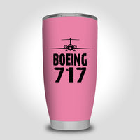 Thumbnail for Boeing 717 & Plane Designed Tumbler Travel Mugs