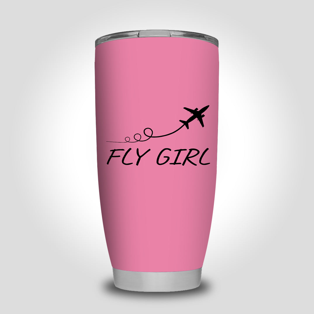 Just Fly It & Fly Girl Designed Tumbler Travel Mugs