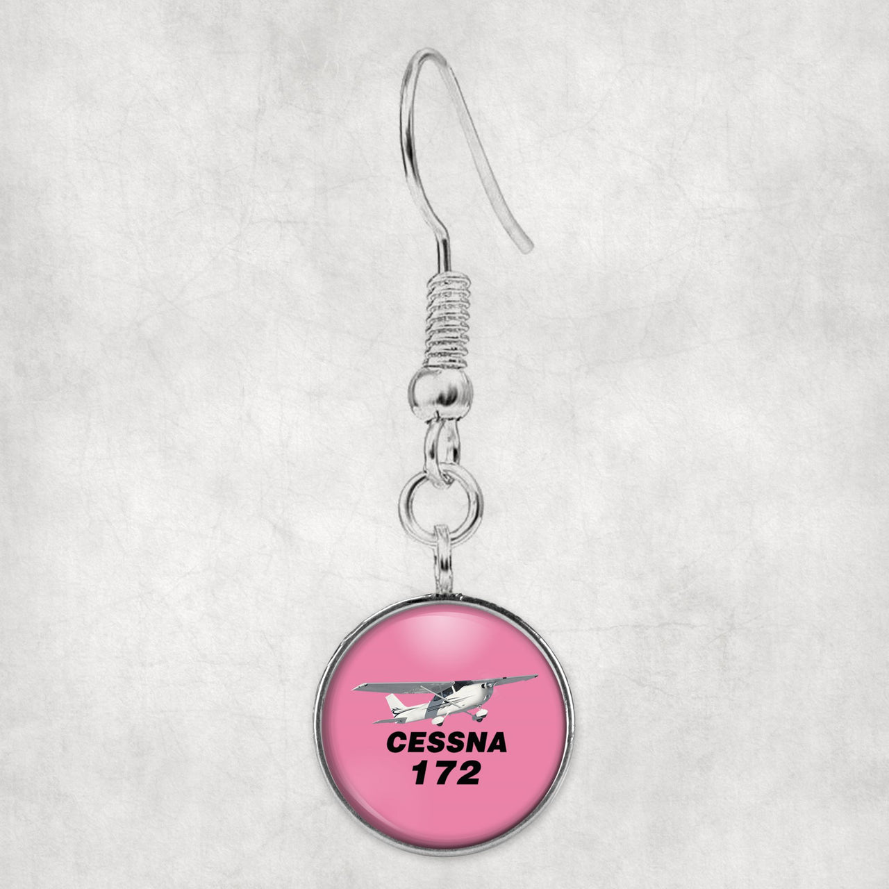 The Cessna 172 Designed Earrings