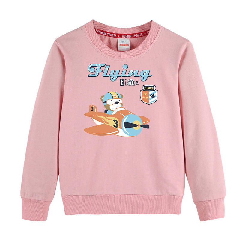 Flying Time & Junior Pilot Designed "CHILDREN" Sweatshirts